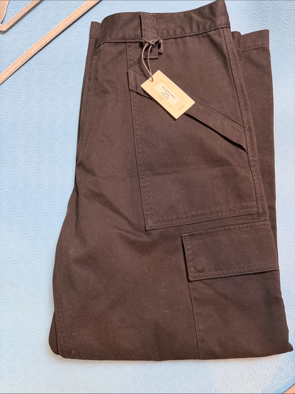 AGOLDE Wilson/Williams Mens Cargo Pants in Black - NWT Size 32
